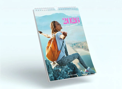 Il calendario murale A4: un classico facile da appendere